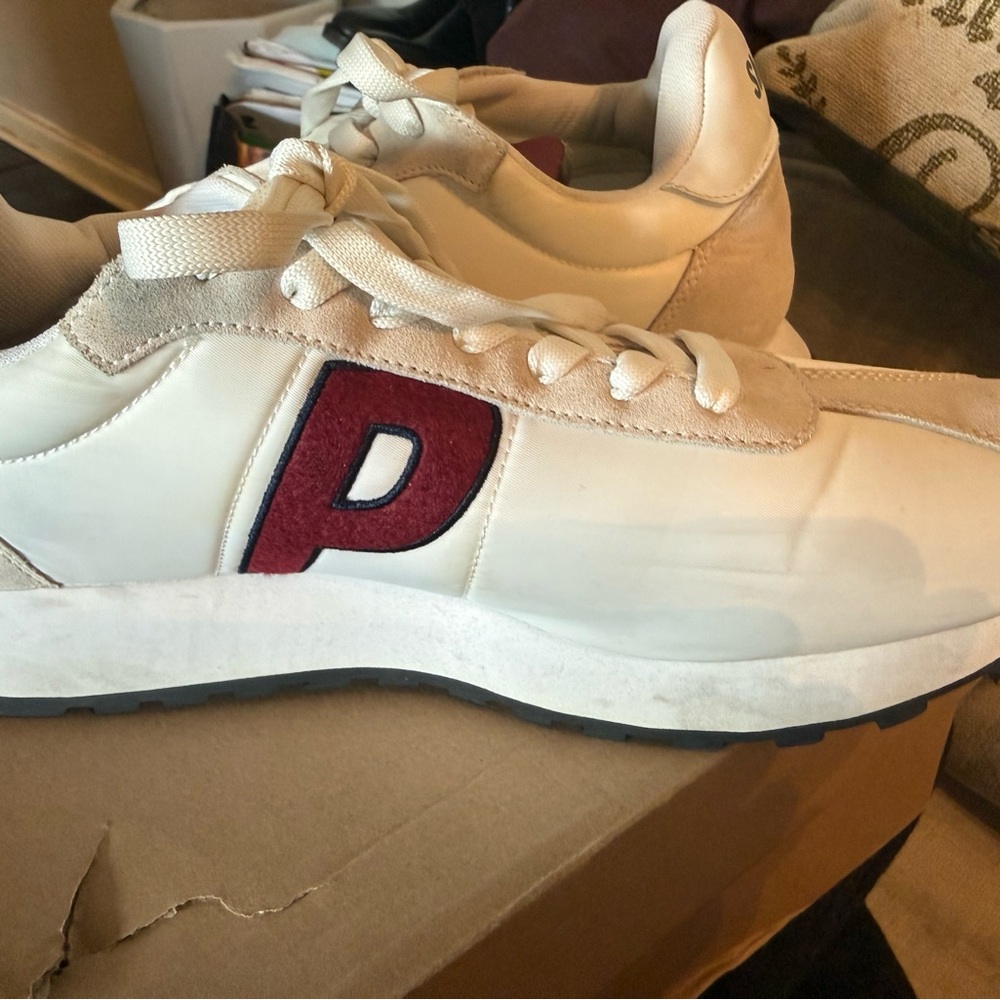 Paul Smith Red and White Sneakers - Picture 5 of 7